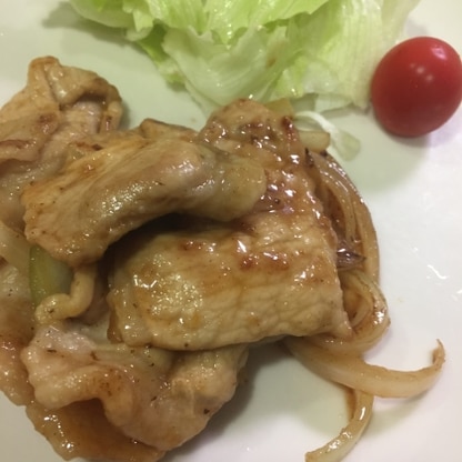 漬けこまないから焦げにくく、タレもよくからんでお肉も玉ねぎも美味しかったです♪ごちそうさまでした。